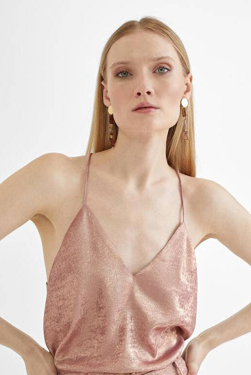 TOP MAITE LINGERIE IRIDESCENTE - Carla Valente