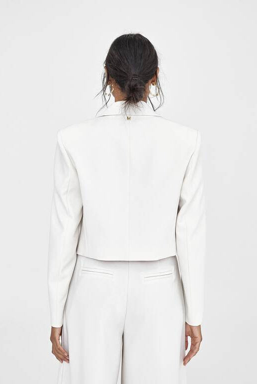 BLAZER MAITE CROPPED - Carla Valente