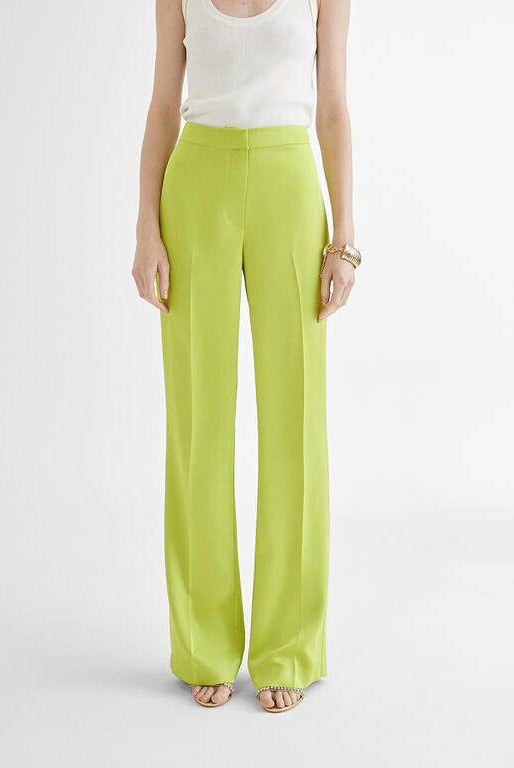 CALÇA MAITE FLATE C/COSTURA CENTRAL - Carla Valente