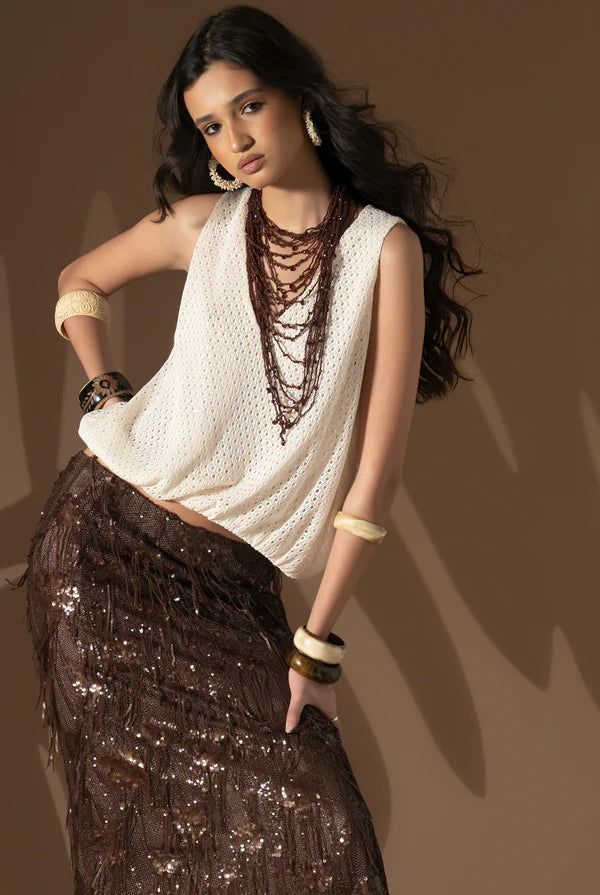 BLUSA FOURSOUL BALAO CROCHET - Carla Valente