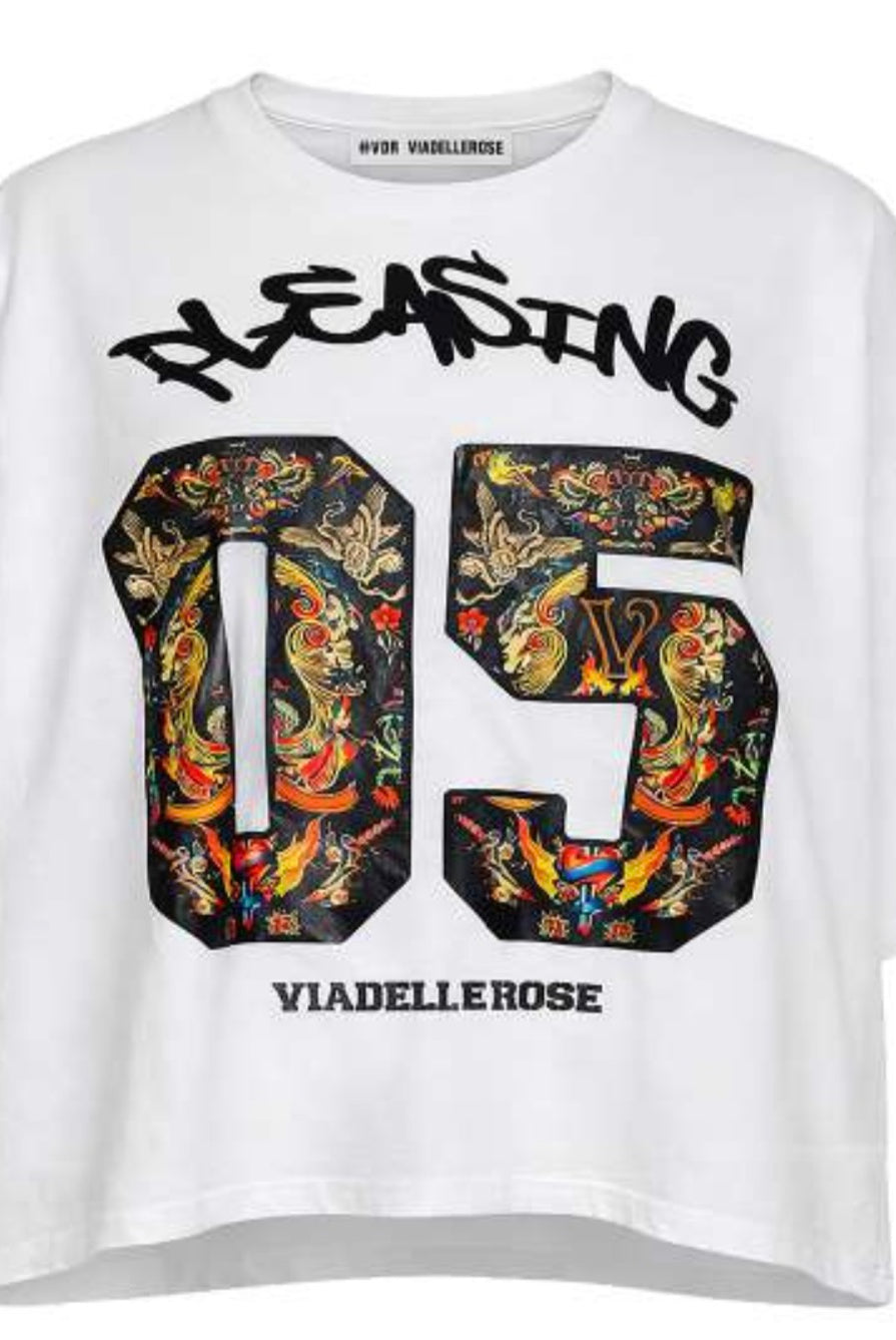 T-SHIRT VDR CROPPED PLEASE SING Nº 5 - Carla Valente