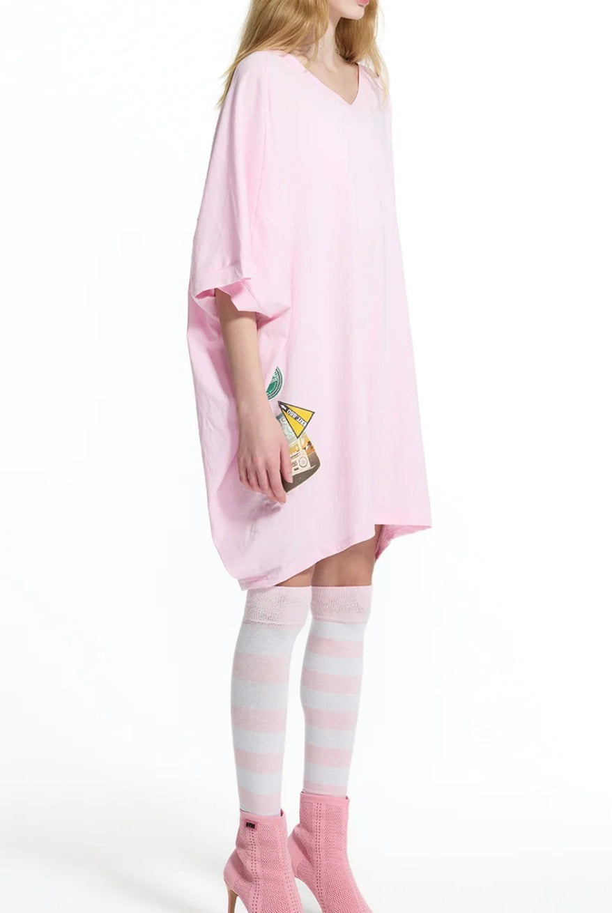 TUNICA VDR OVERSIZED ESTAMPADA - Carla Valente