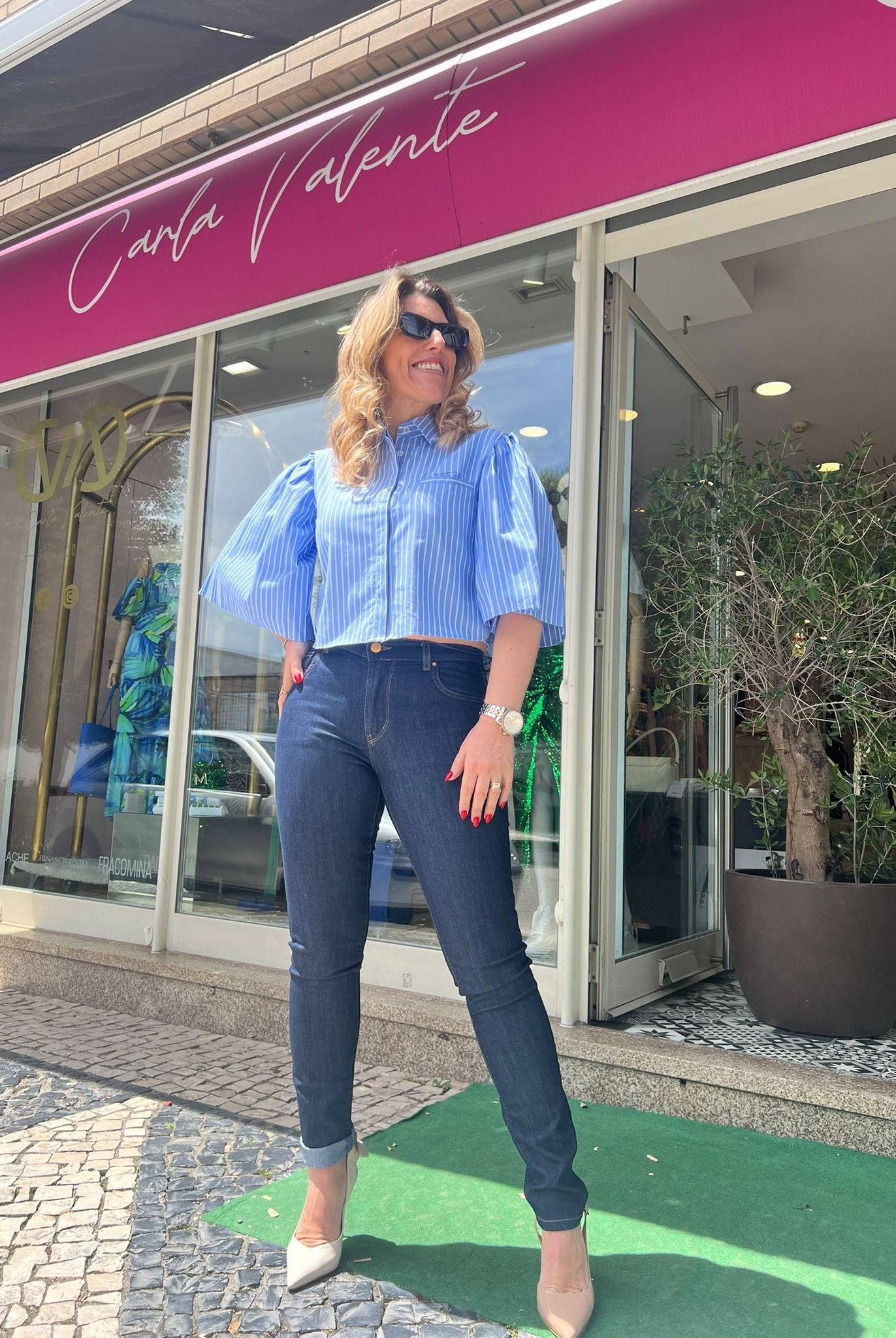 CALÇA LIBERJEANS CAROL HAVANA - Carla Valente