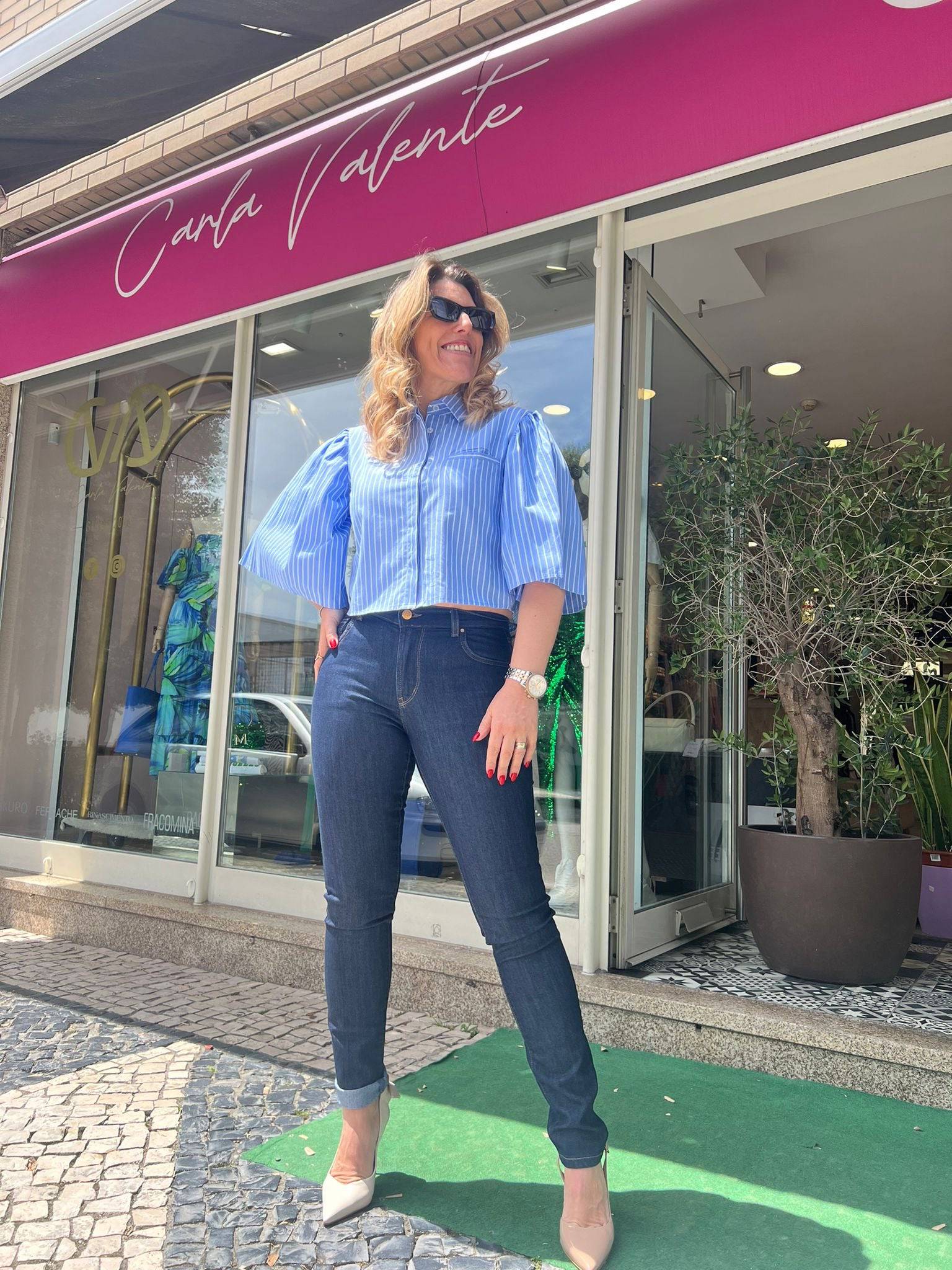 CALÇA LIBERJEANS CAROL HAVANA - Carla Valente