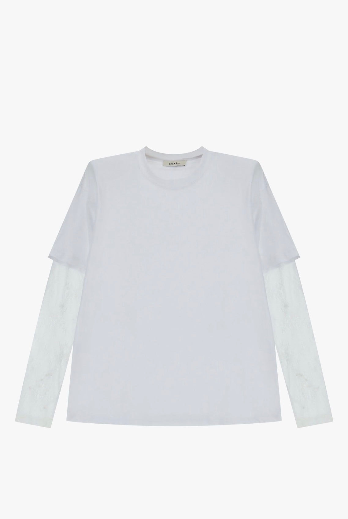 T-SHIRT DIXIE RENDA MANGAS E OMBREIRAS - Carla Valente