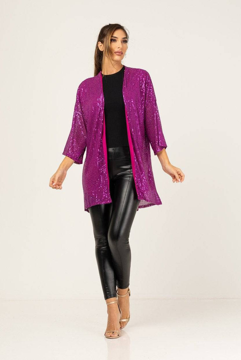 KIMONO ALBANOS PAILLETES - Carla Valente