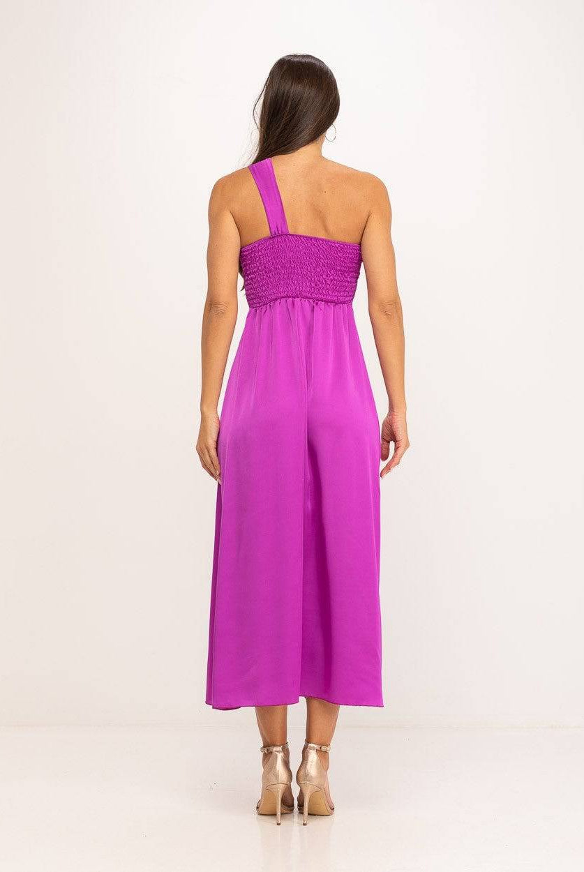 VESTIDO ASSIMÉTRICO LAÇO OMBRO - Carla Valente
