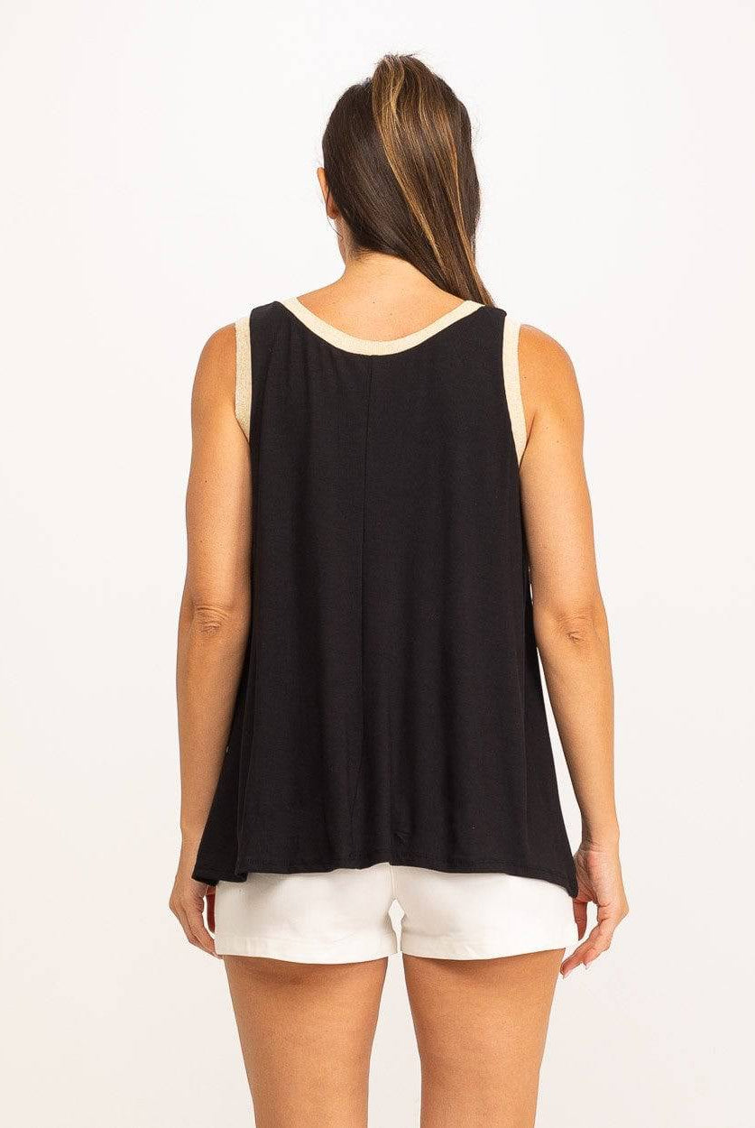 TOP MALHA APONTAMENTOS EM LUREX - Carla Valente