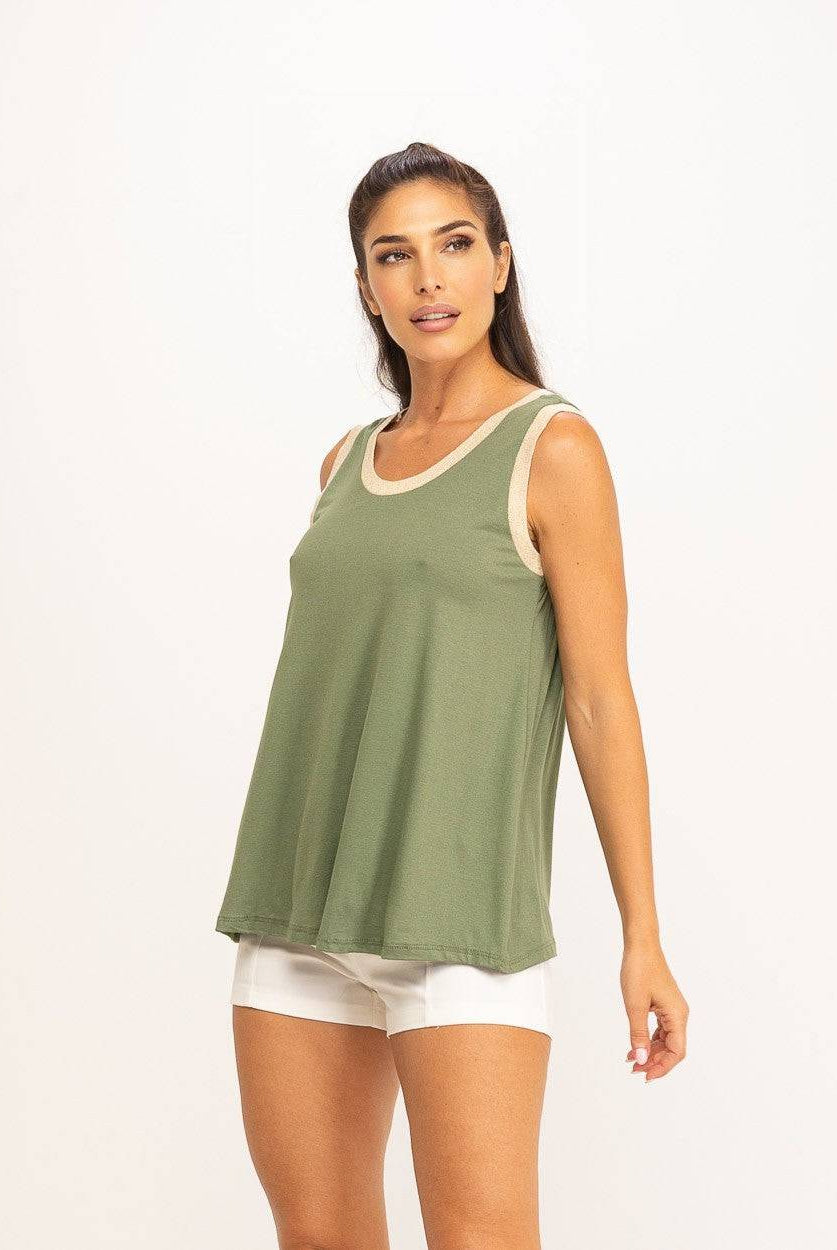 TOP MALHA APONTAMENTOS EM LUREX - Carla Valente