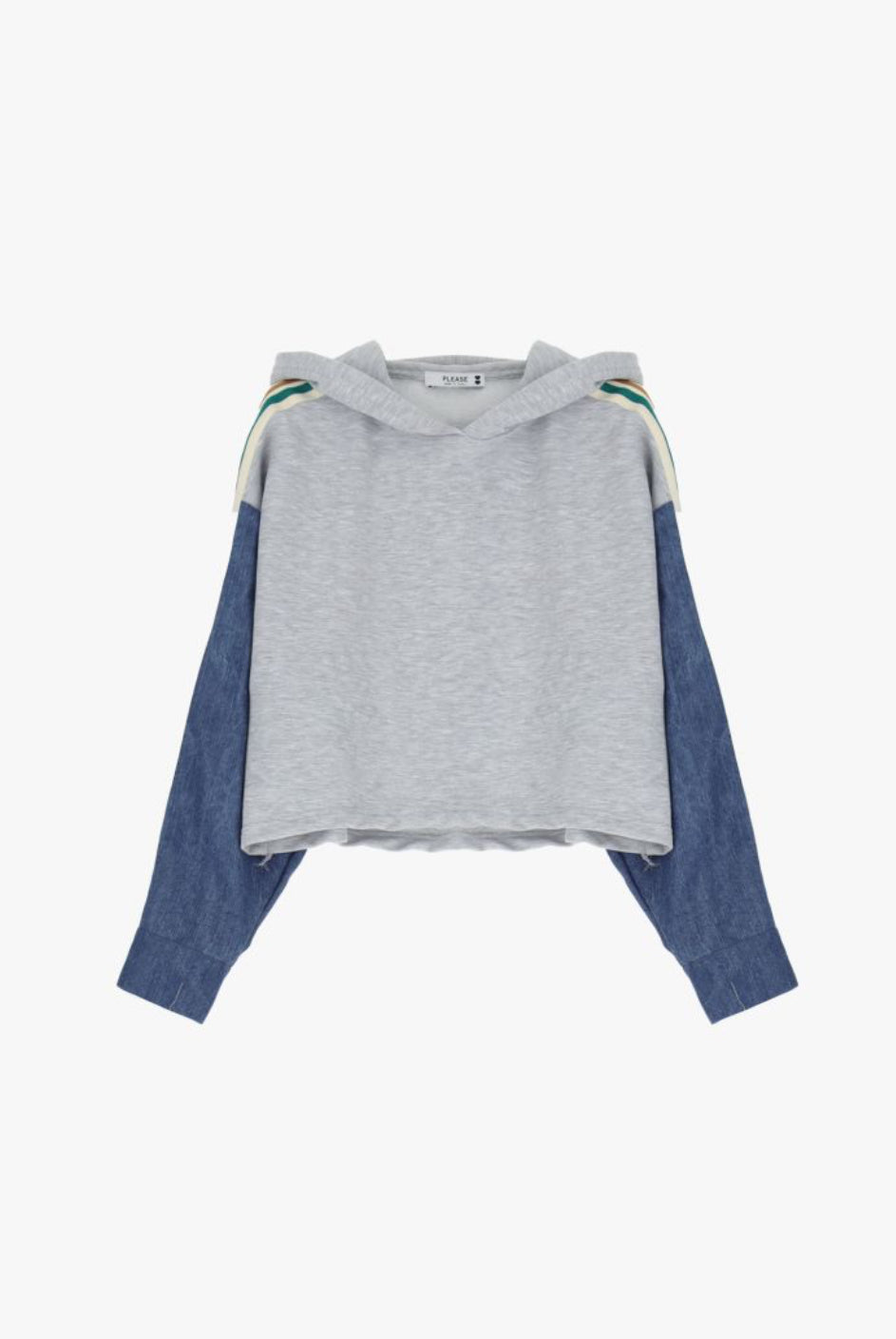 SWEATSHIRT PLEASE COMBINADO FELPA - Carla Valente