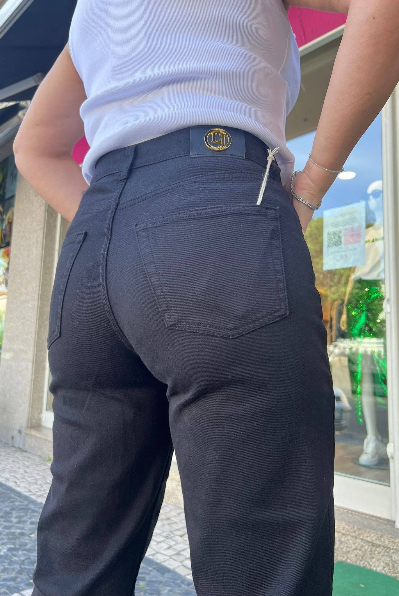 CALÇA LIBERJEANS MOM FIT SARJA - Carla Valente
