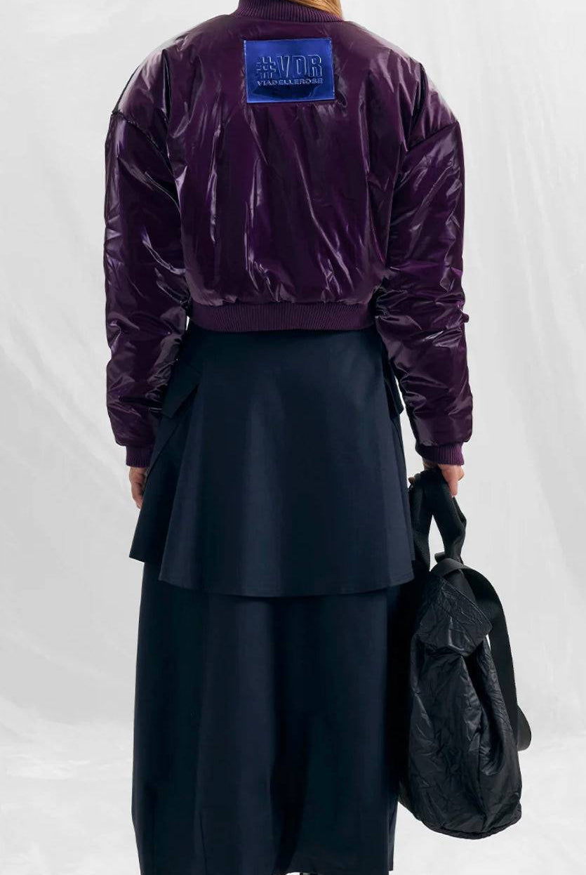 BOMBER VDR ACETINADO - Carla Valente