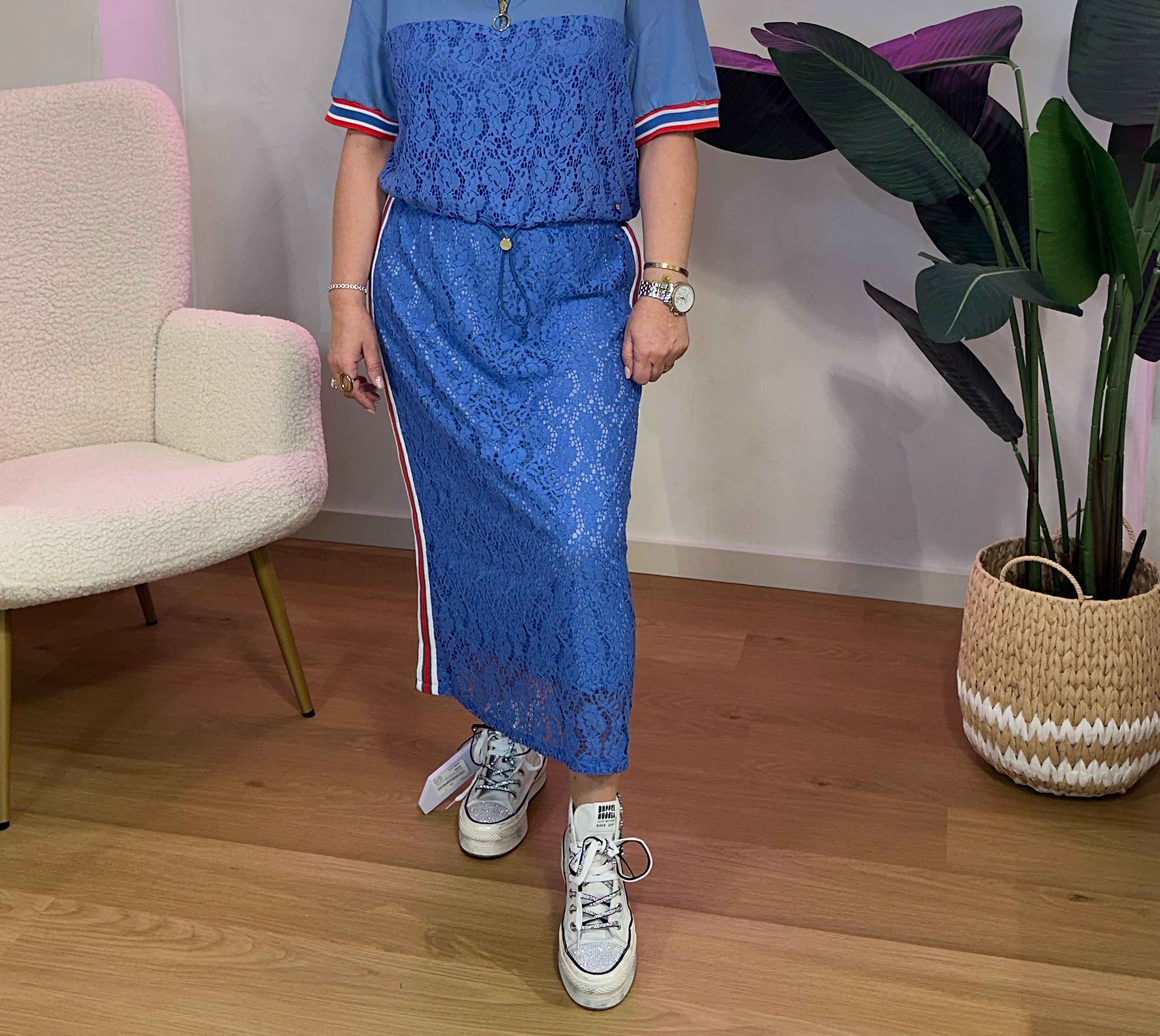 POLO FOURSOUL DENIM E RENDA - Carla Valente