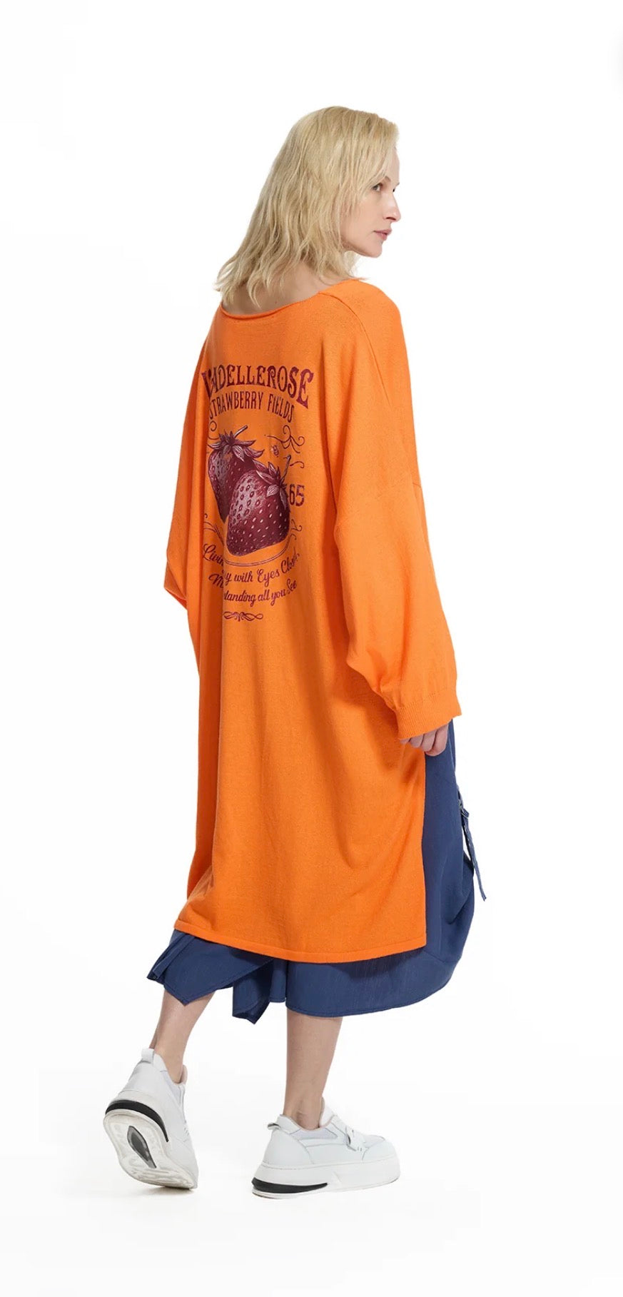 SWEATER VDR COM RABONA STRAWBERRY FIELDS 1765 - Carla Valente