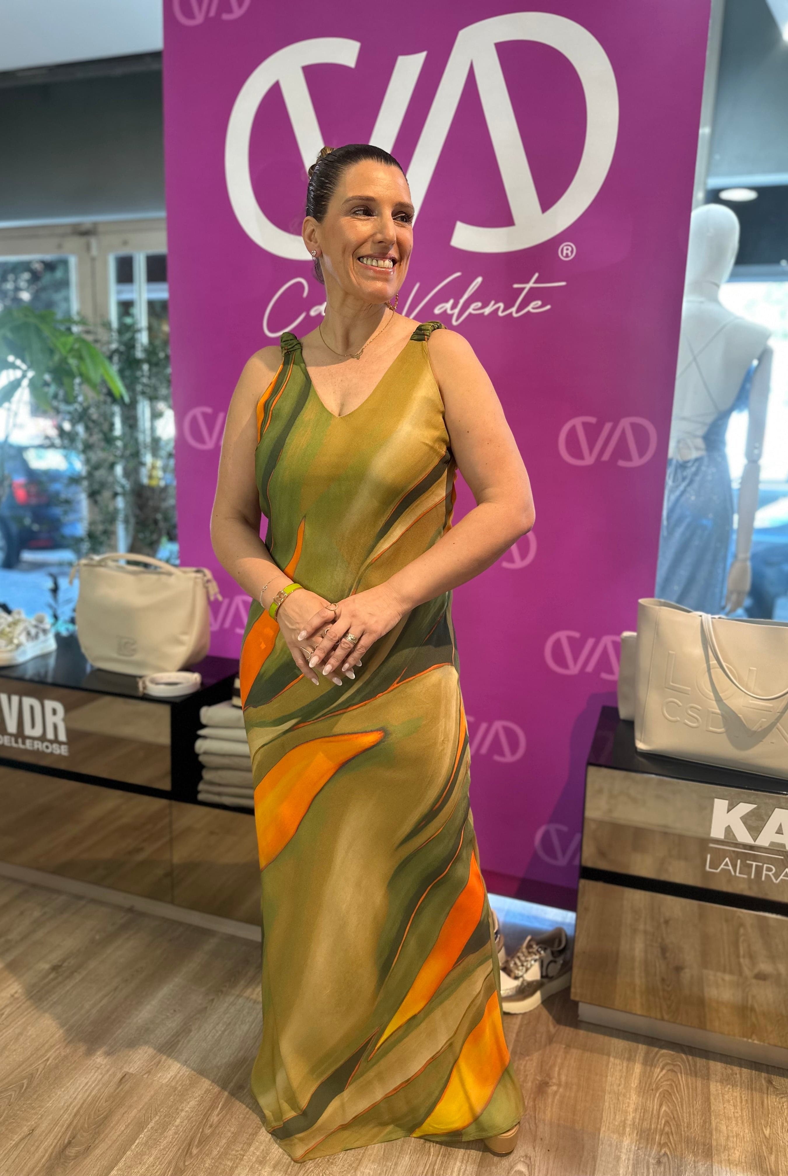 VESTIDO YES ZEE LONGO CAV - Carla Valente
