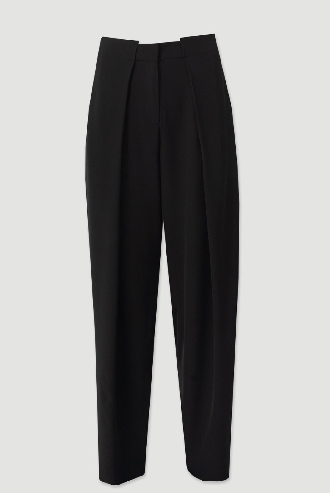 CALÇA FERRACHE WIDE LEG COM PINÇAS - Carla Valente