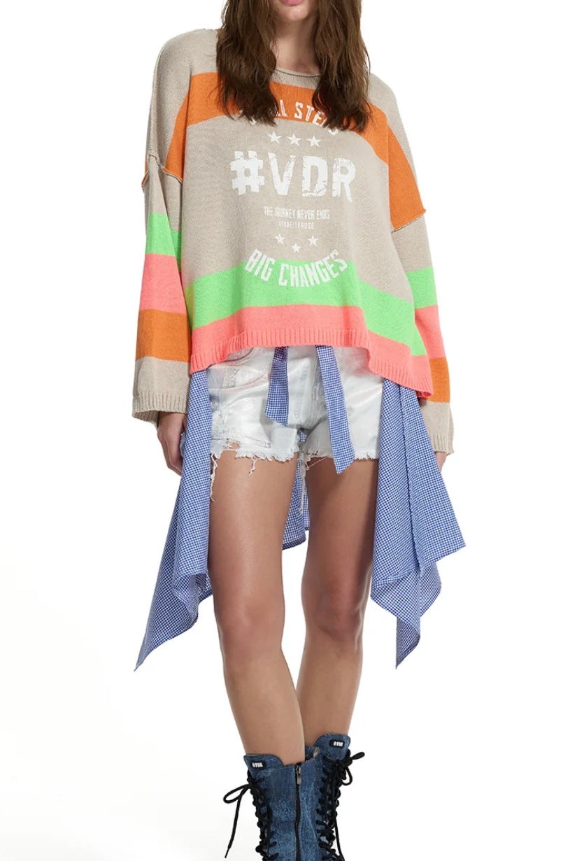 CAMISOLA VDR DE MALHA SMALL STEPS BIG CHANGES - Carla Valente