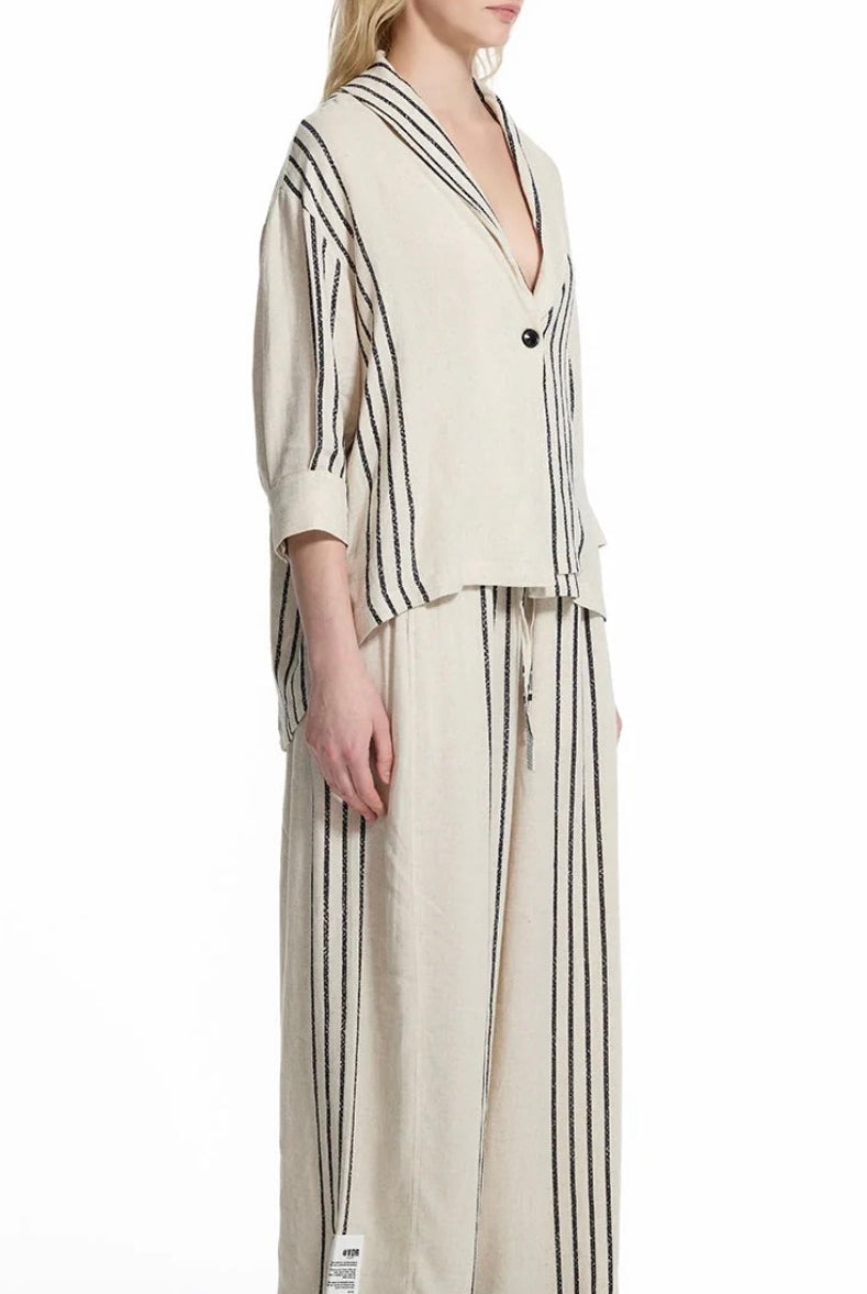 CASACO VDR OVERSIZE COM RISCAS - Carla Valente