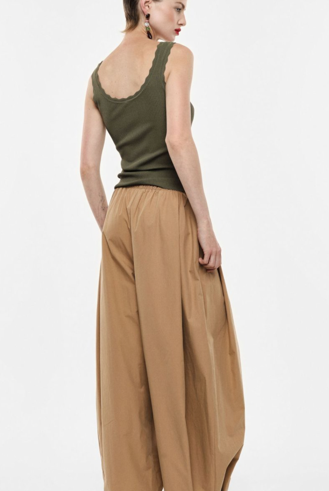 CALÇA IMPERIAL PALAZZO CINTA SUBIDA - Carla Valente