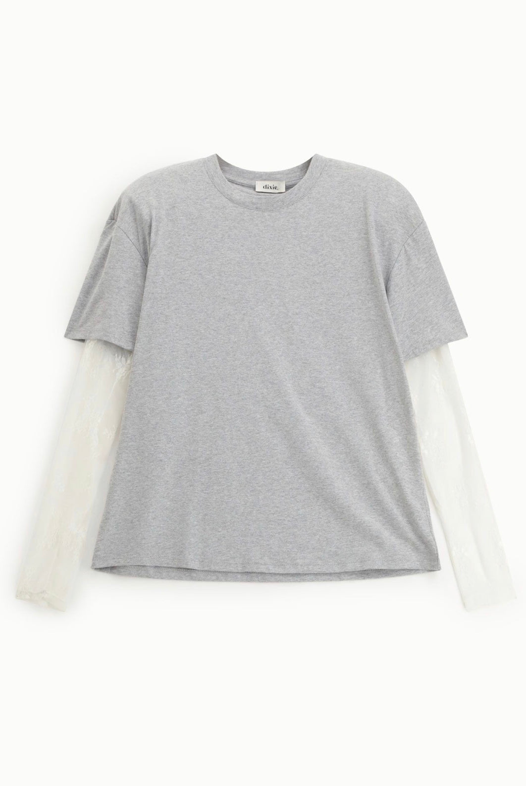 T-SHIRT DIXIE RENDA MANGAS E OMBREIRAS - Carla Valente