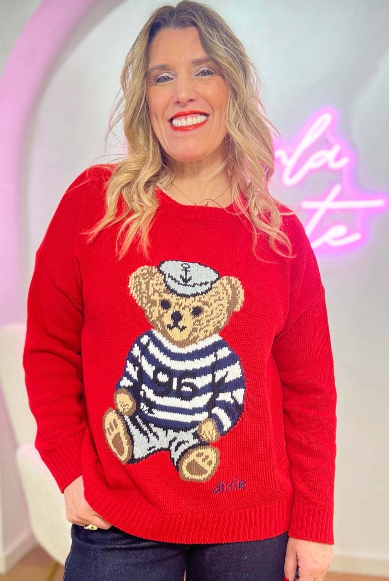 CAMISOLA DIXIE MALHA URSO MARINHEIRO - Carla Valente
