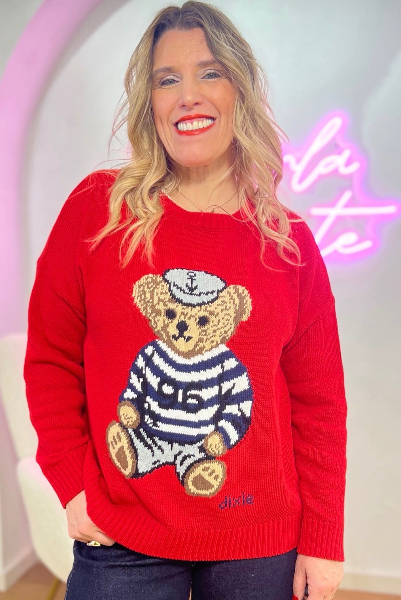CAMISOLA DIXIE MALHA URSO MARINHEIRO - Carla Valente