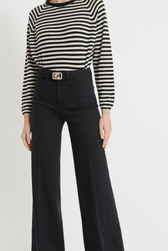 PANTALONA VICOLO WIDE C/CINTO LOGO - Carla Valente