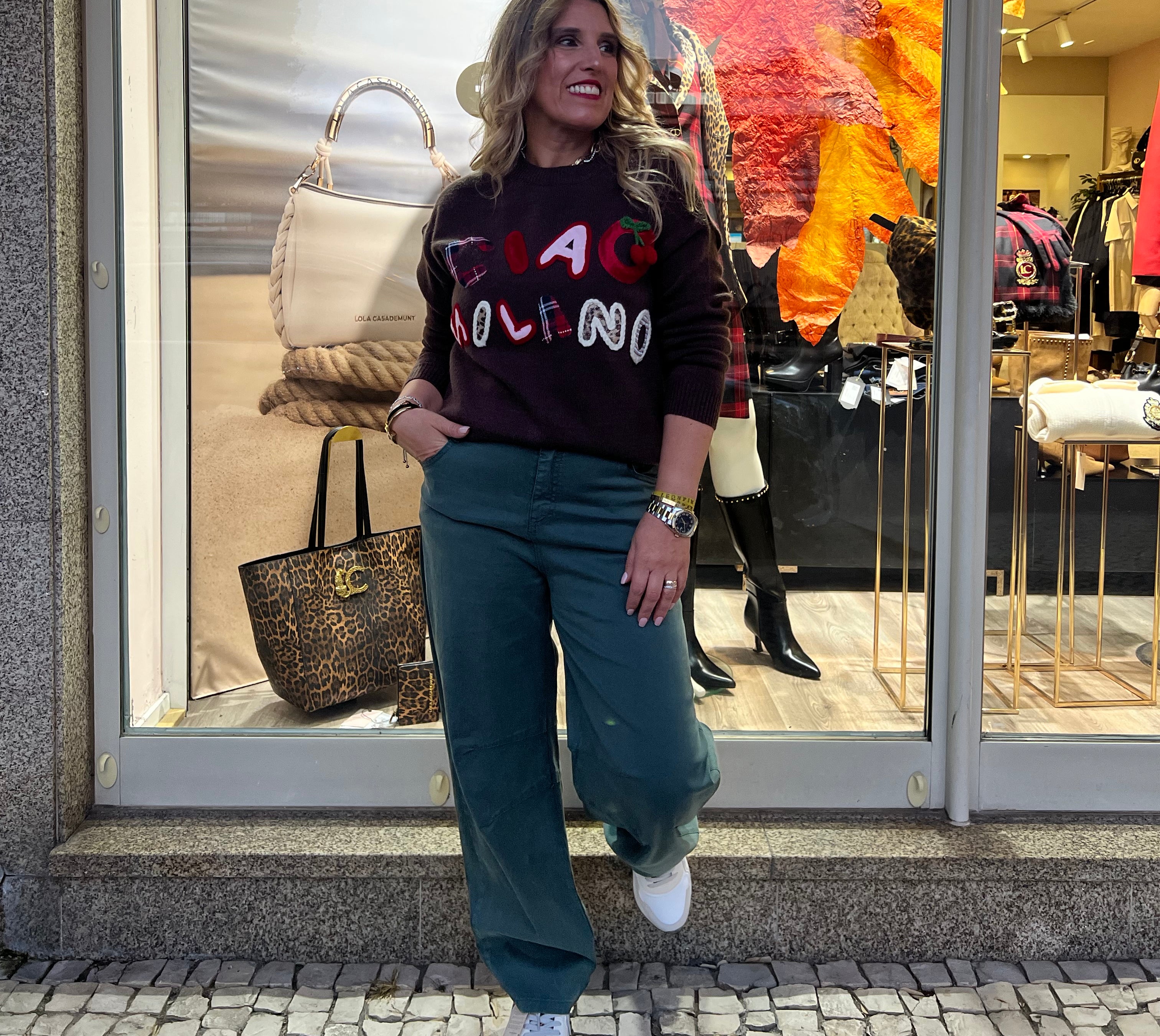 CALÇA PLEASE BALOON FIT - Carla Valente