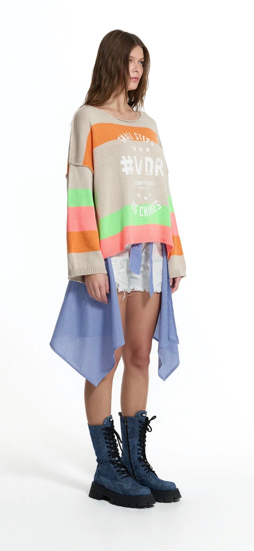 CAMISOLA VDR DE MALHA SMALL STEPS BIG CHANGES - Carla Valente