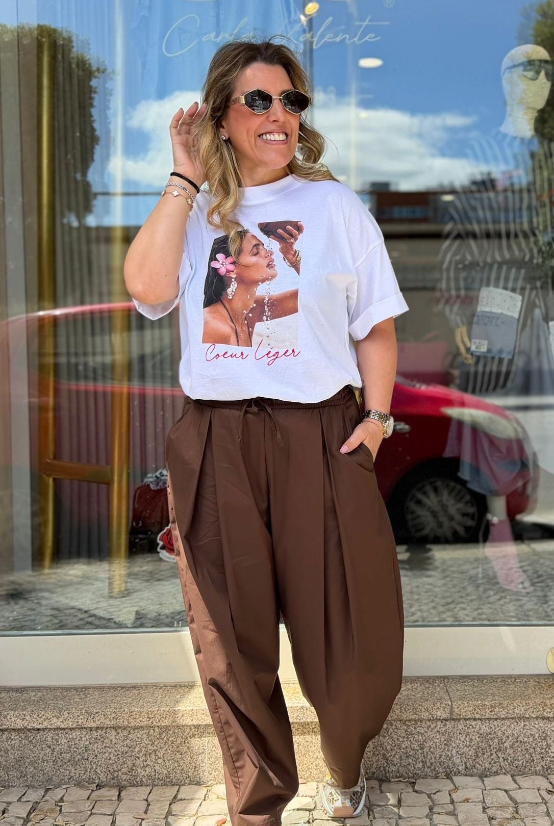 T-SHIRT IMPERIAL COUER LEGER - Carla Valente