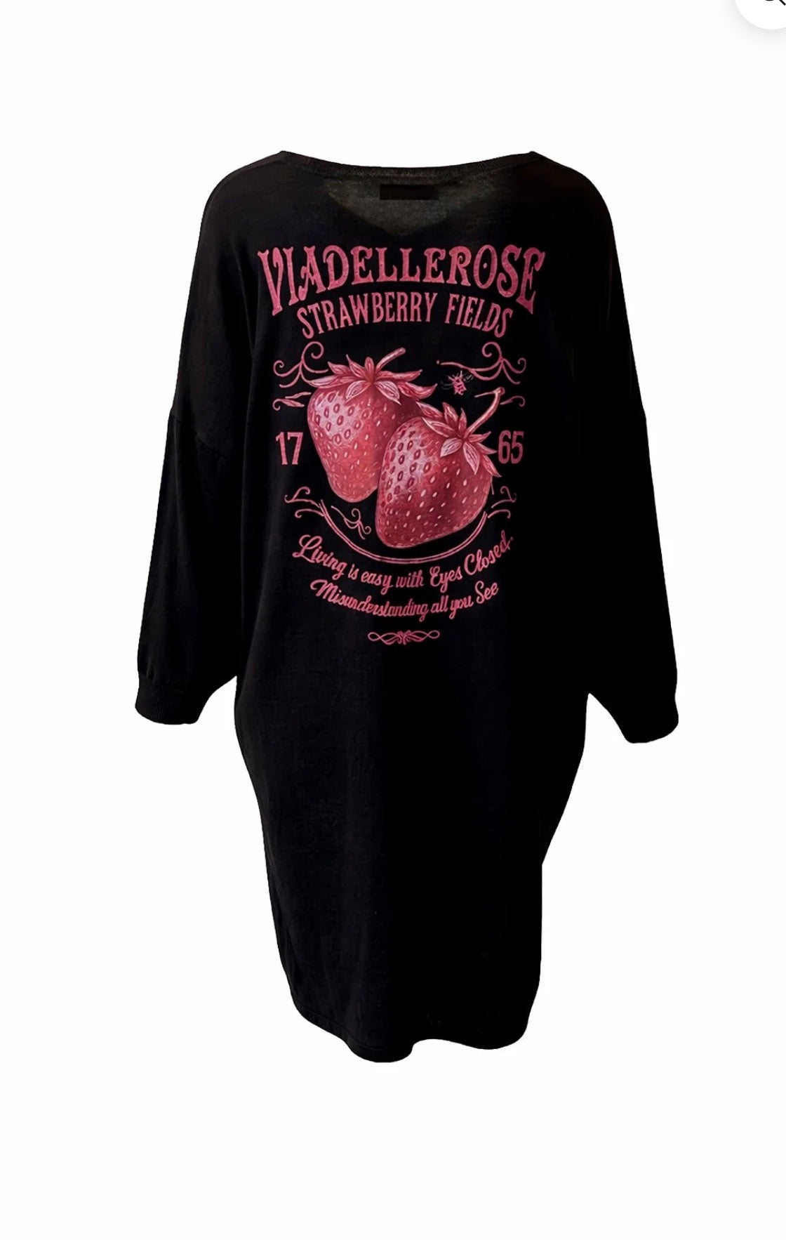 SWEATER VDR COM RABONA STRAWBERRY FIELDS 1765 - Carla Valente