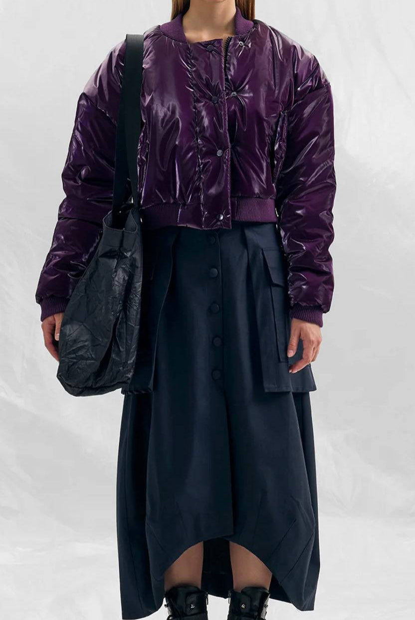 BOMBER VDR ACETINADO - Carla Valente