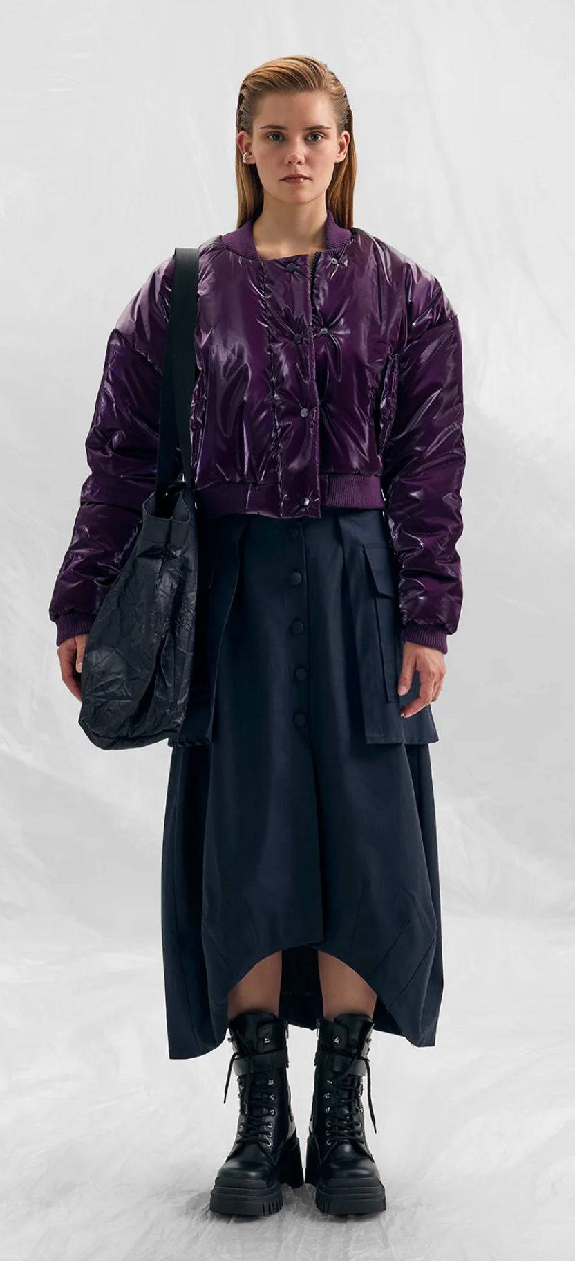 BOMBER VDR ACETINADO - Carla Valente