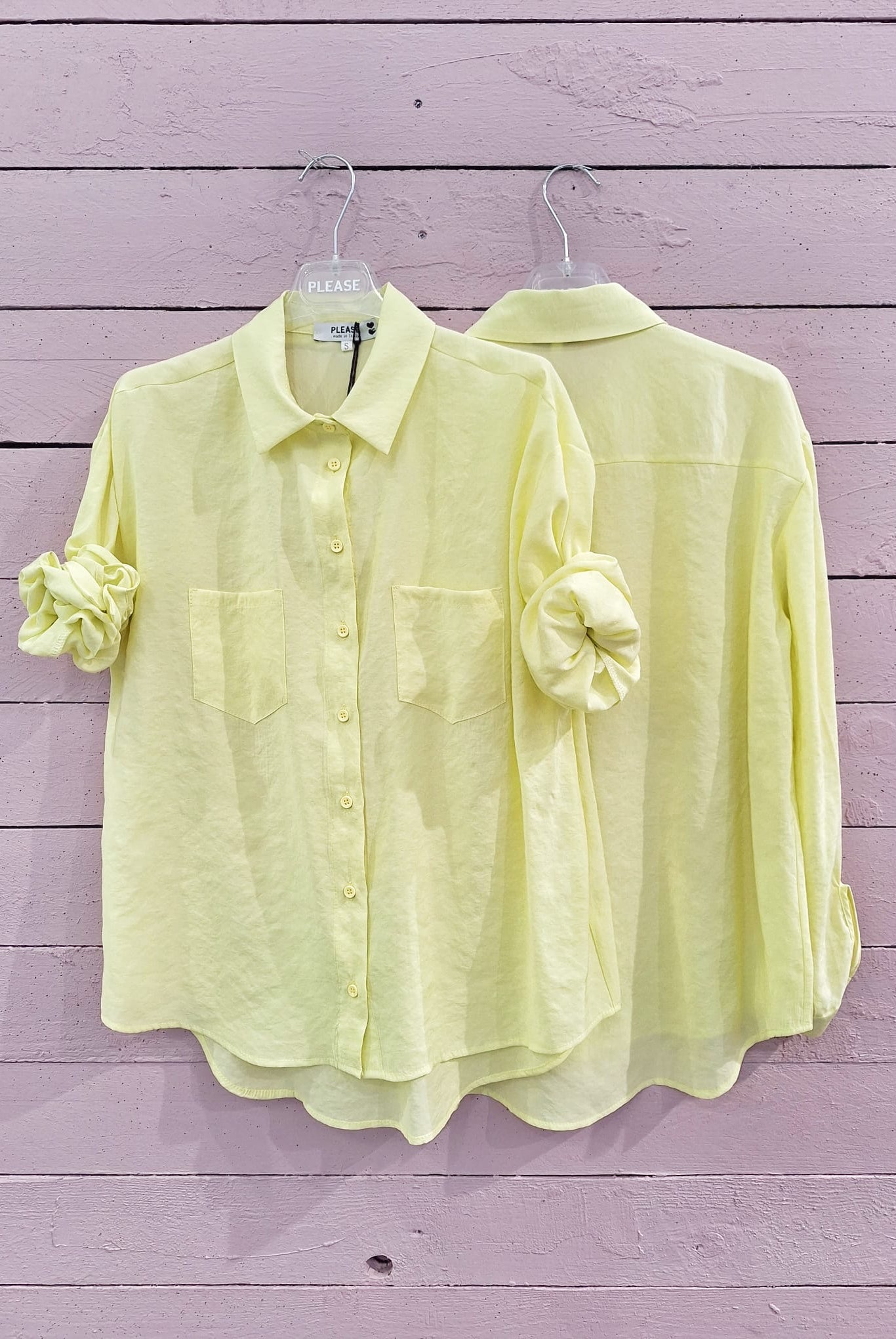 CAMISA PLEASE LINHO - Carla Valente