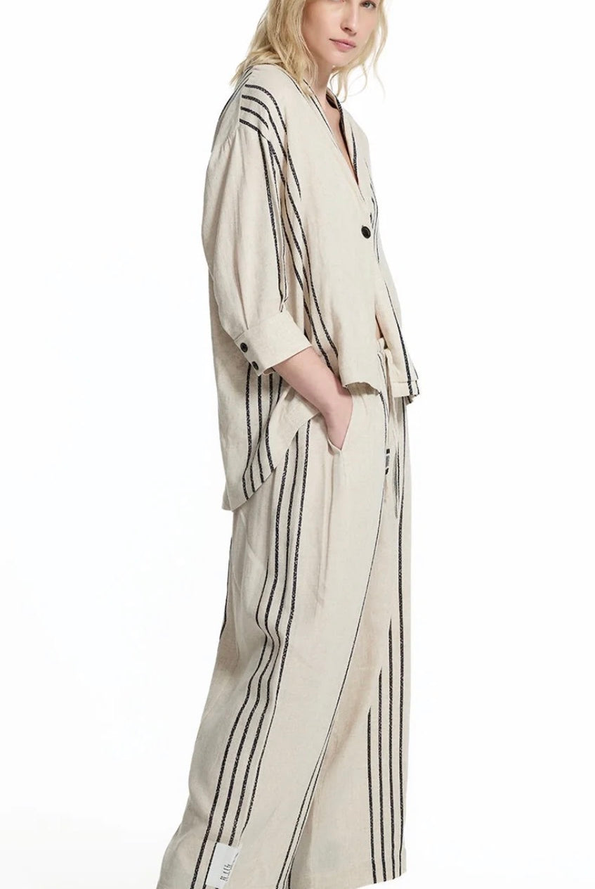 CASACO VDR OVERSIZE COM RISCAS - Carla Valente