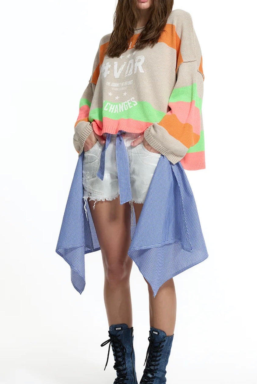 CAMISOLA VDR DE MALHA SMALL STEPS BIG CHANGES - Carla Valente