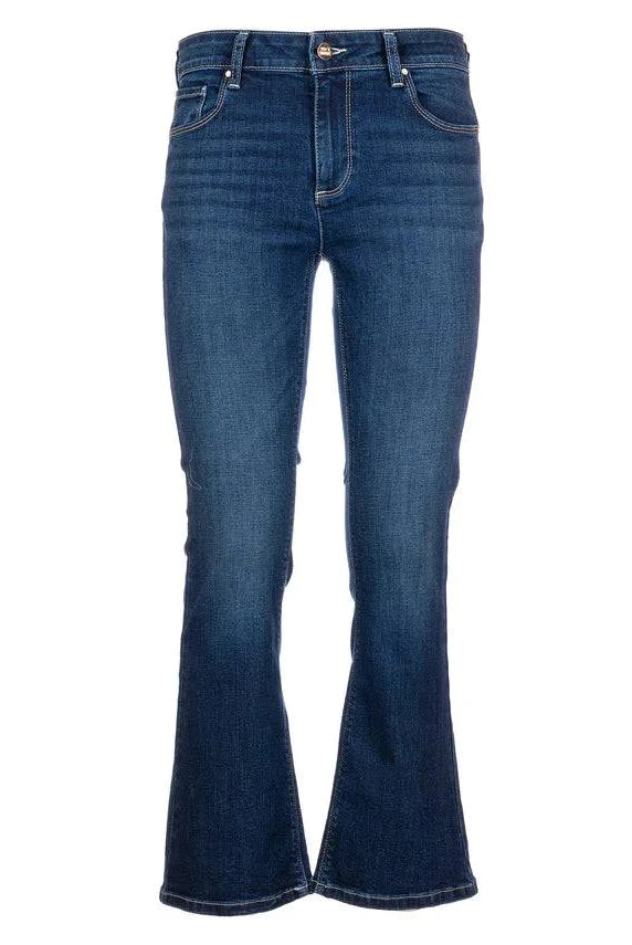 JEANS FRACOMINA CROPPED FLARE PUSH UP - Carla Valente