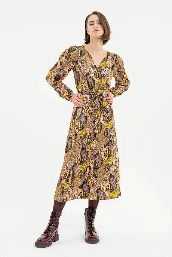 VESTIDO FRACOMINA REGULAR FIT C/ESTAMPAY - Carla Valente