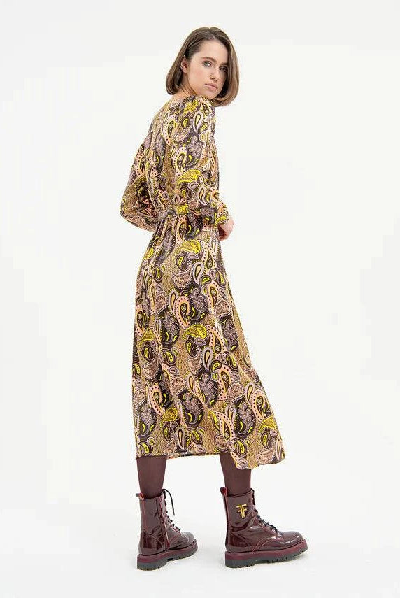 VESTIDO FRACOMINA REGULAR FIT C/ESTAMPAY - Carla Valente