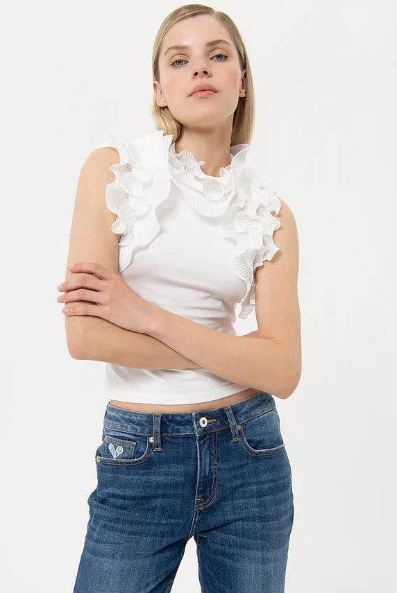 JEANS FRACOMINA BOYFRIEND FIT BAINHA BOS - Carla Valente
