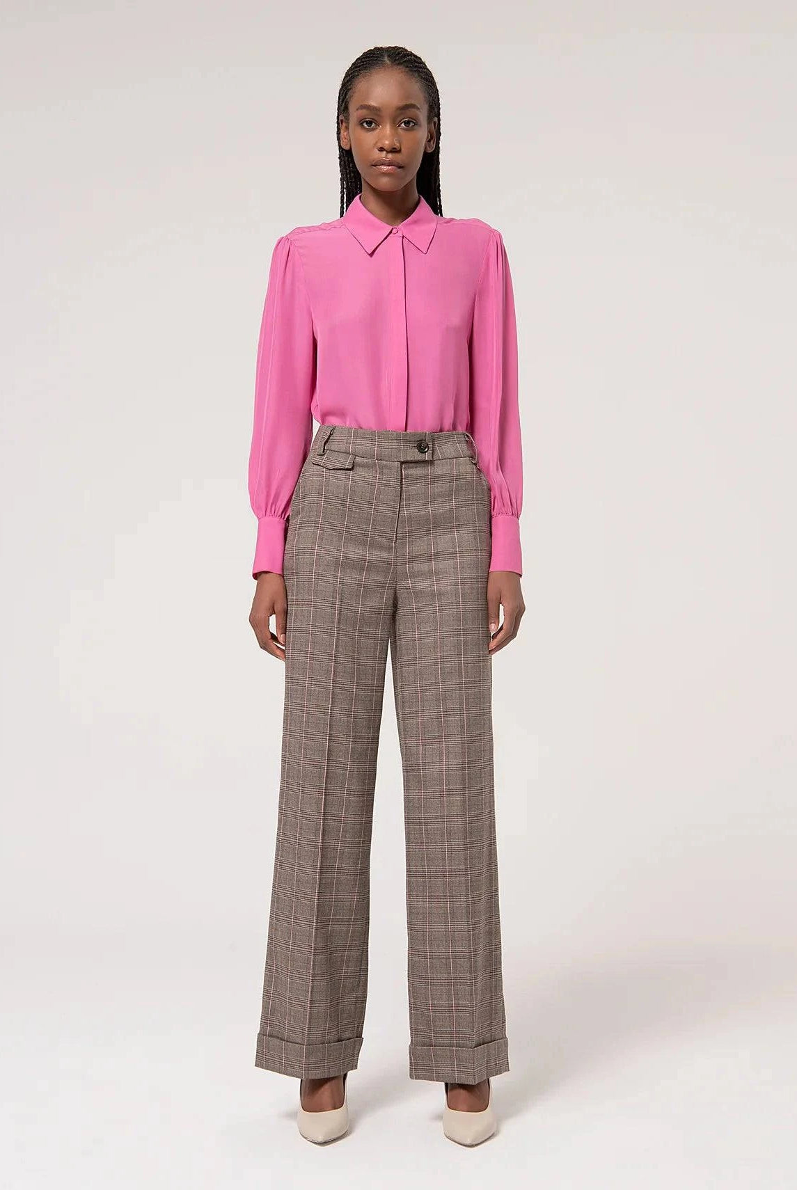 CALÇA FRACOMINA FLARE TAILOR - Carla Valente