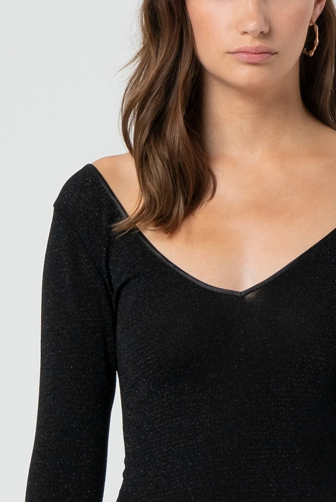 TOP FRACOMINA JUSTO DEC V COM LUREX - Carla Valente