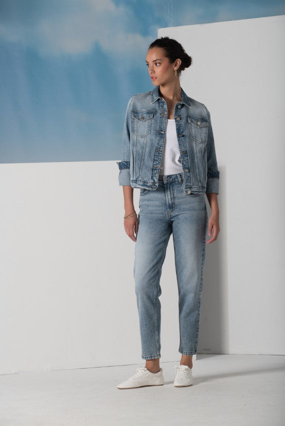 CALÇA LIBERJEANS MOM FIT - Carla Valente