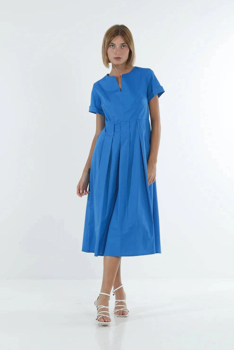 VESTIDO MIMI-MUA LONGUETE DE ALGODÃO - Carla Valente
