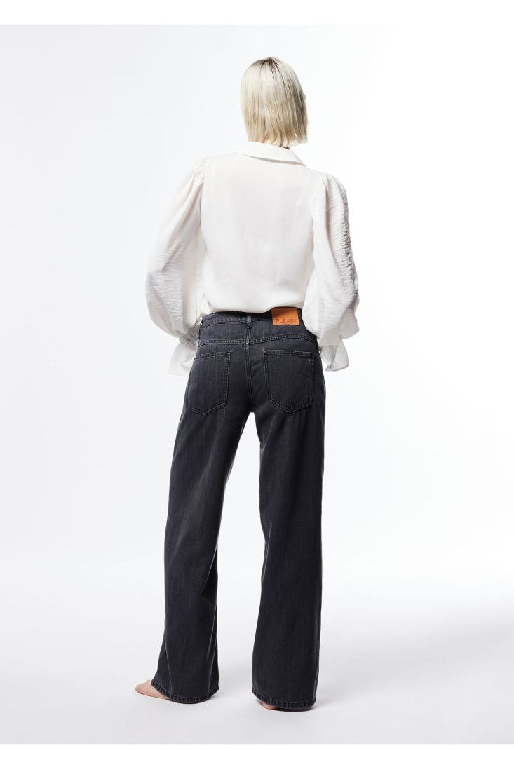 JEANS PLEASE WID LEGE COM VITA BASSA - Carla Valente