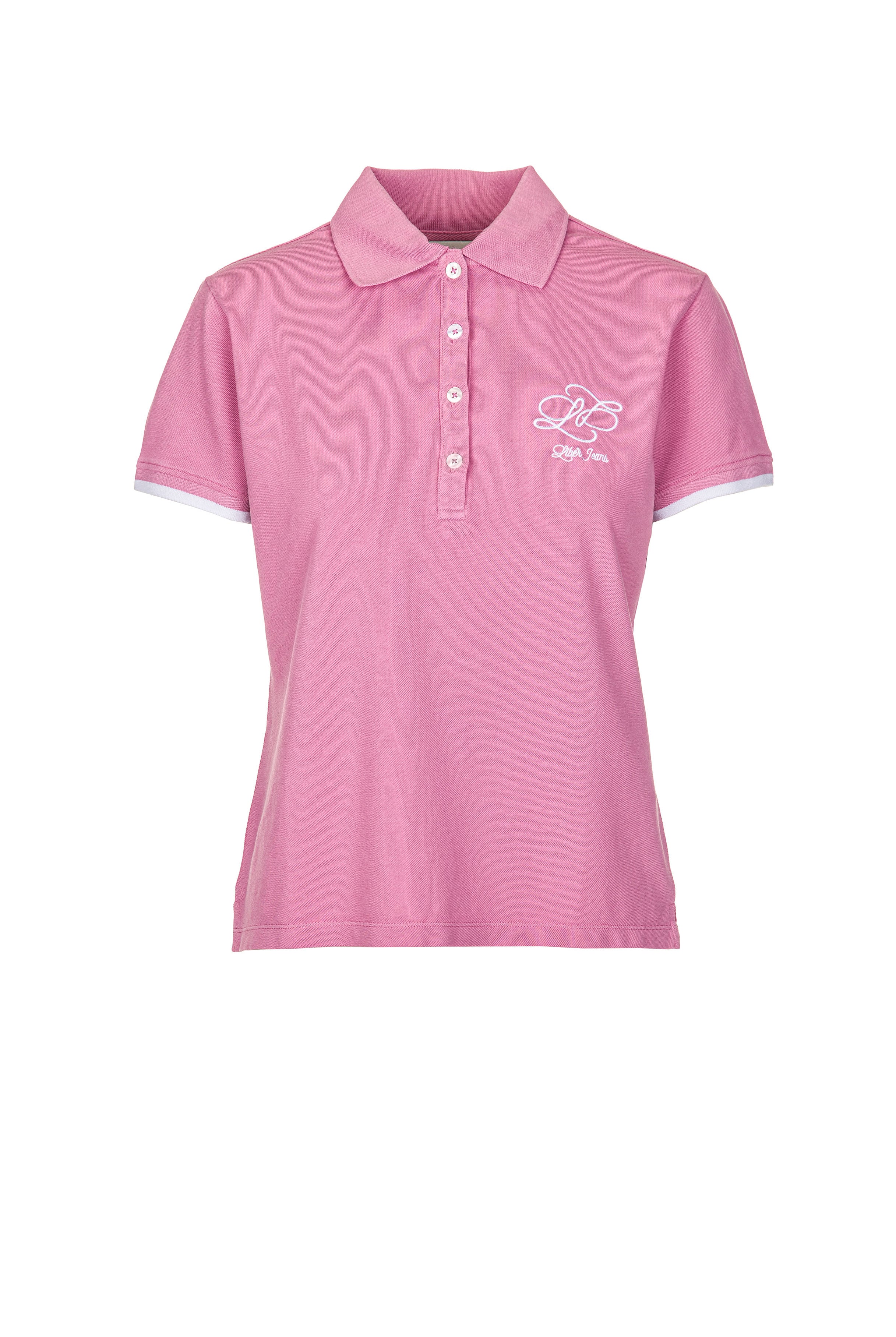 POLO LIBERJEANS DE MALHA DE BOTÕES COM MNGRM - Carla Valente