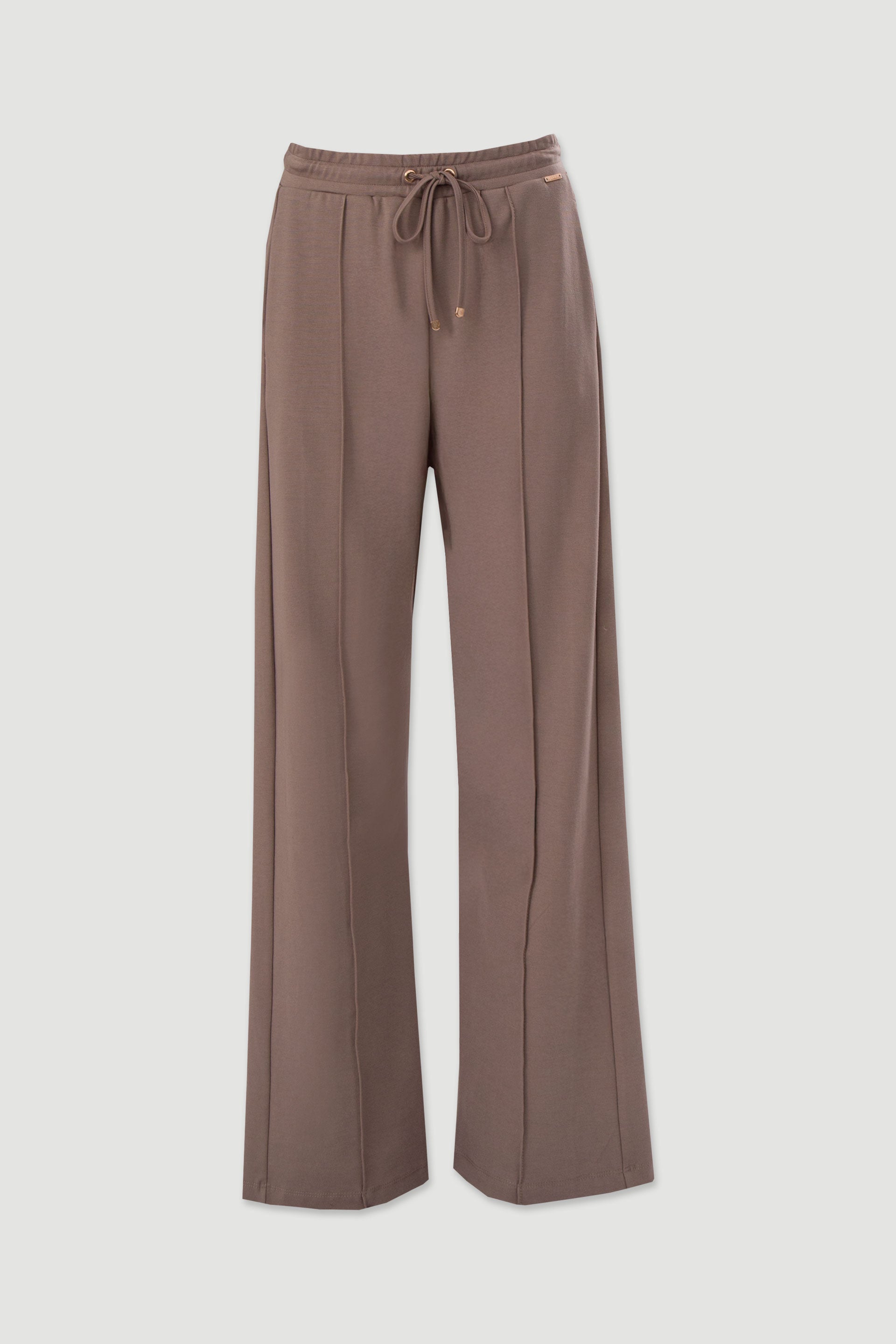 CALÇA FERRACHE DE MALHA WIDE LEG - Carla Valente