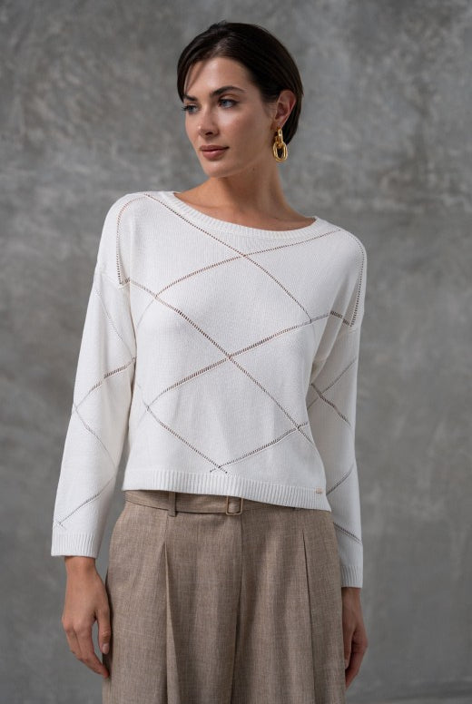 CAMISOLA FERRACHE DE MALHA COM DETALHE - Carla Valente