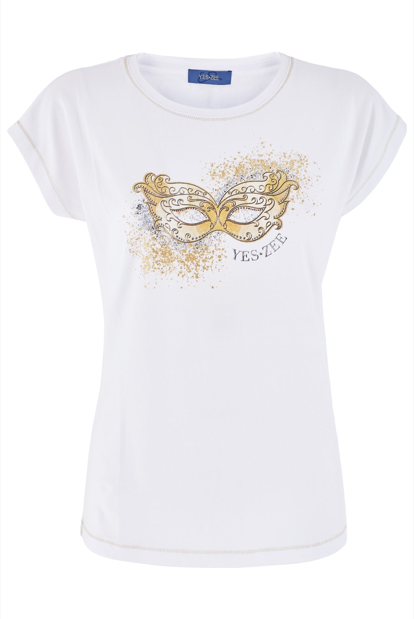 T-SHIRT YES ZEE GOLA REDONDA VENEZA MNGM - Carla Valente
