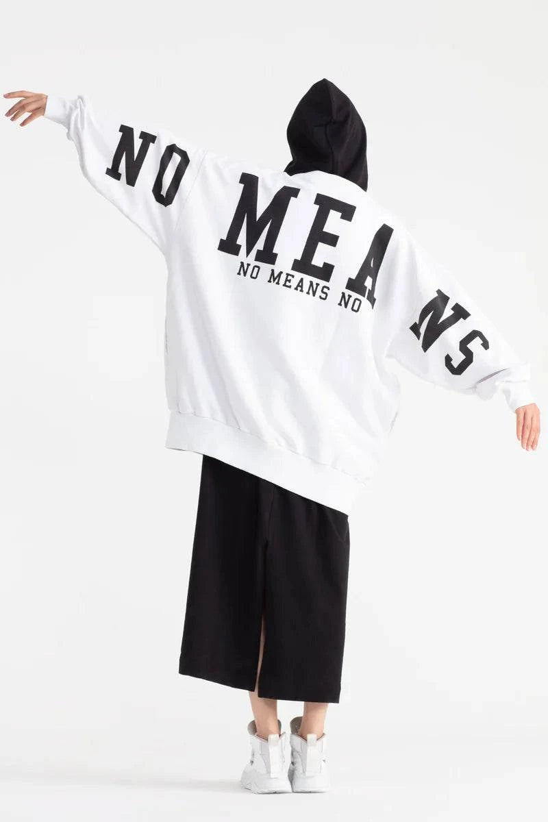 SWEATSHIRT VDR FELPA OVER MEA NS - Carla Valente